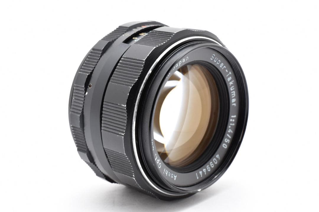 【黄変なし】Super Takumar 50mm F1.4 フード付 C112