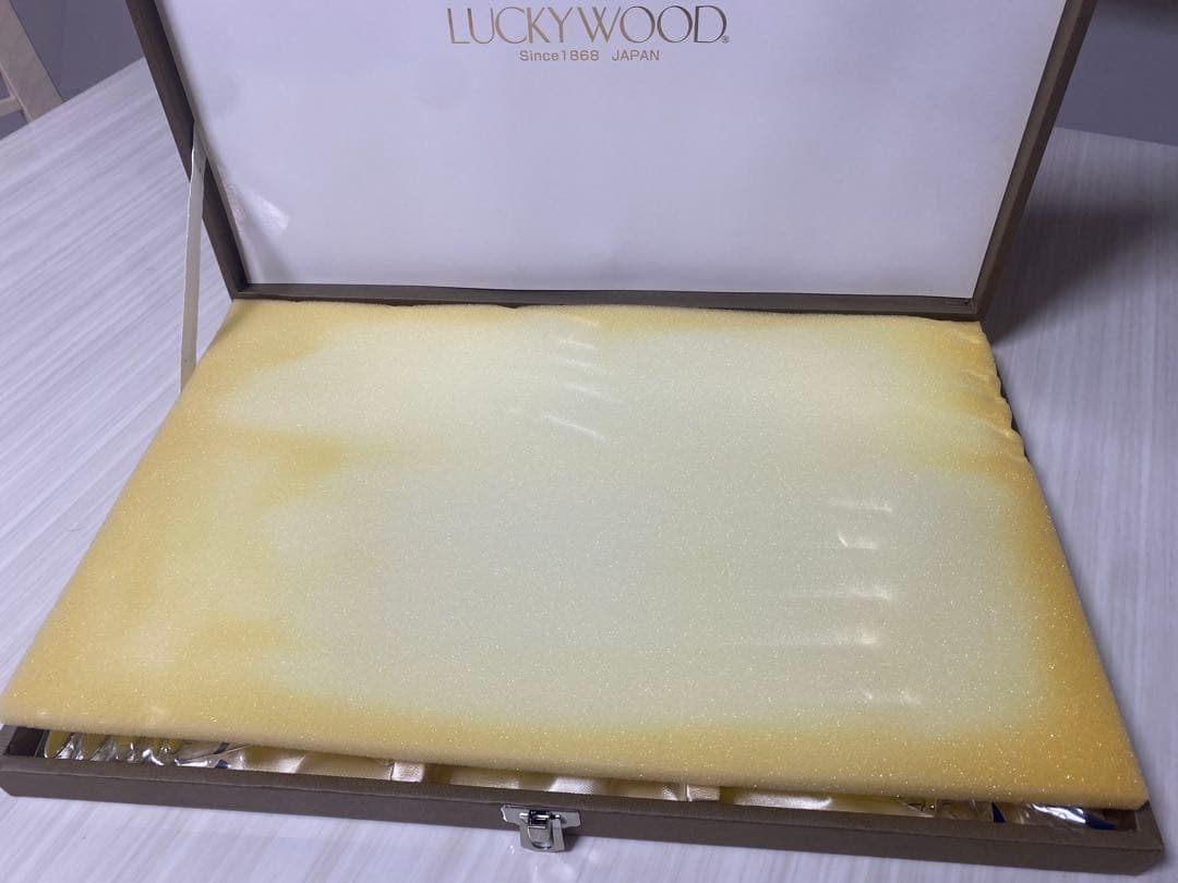 ガーコ箱無し　LUCKYWOOD カトラリーセット 25本セット　18-8