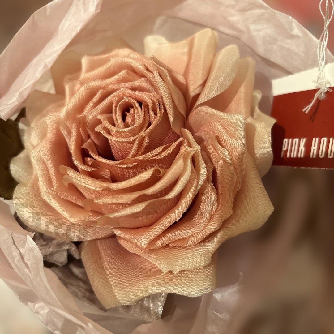 ピンクハウス コサージュ薔薇