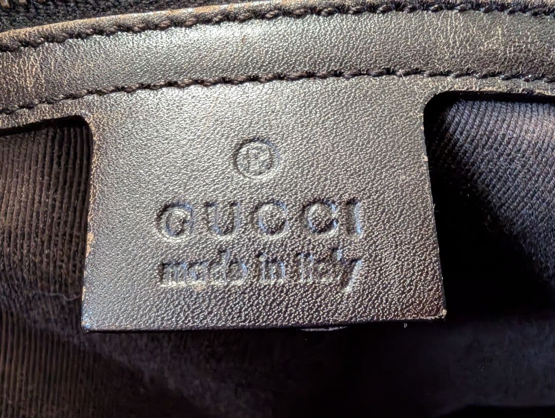 ラビット GUCCI GGキャンバス トートバッグ ベージュ/ブラウン