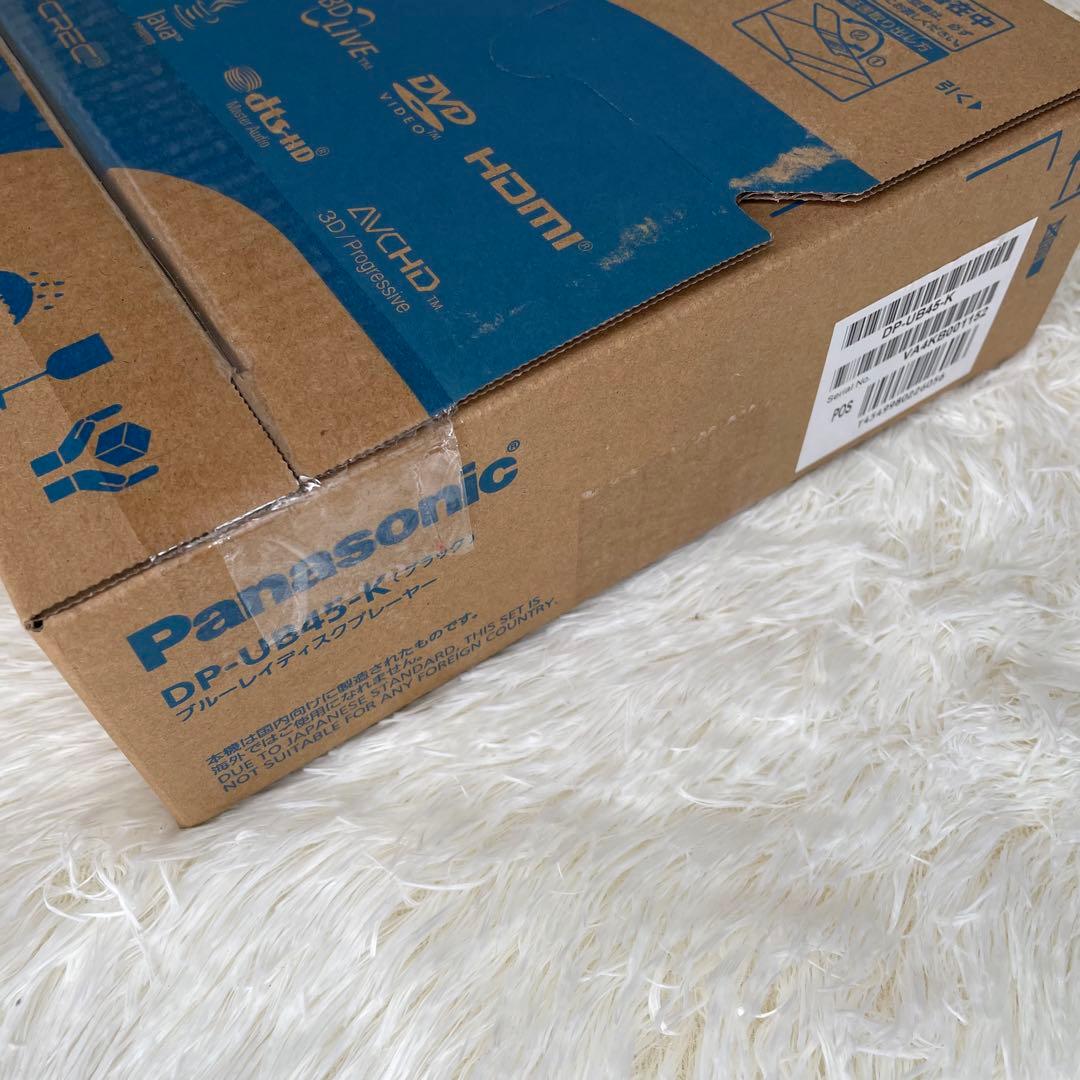 【新品未使用】Panasonic DP-UB45-K 4K ブルーレイプレーヤー