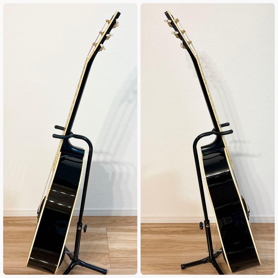 ✨唯一無二✨ ヤマハ LL6 A.R.E エレアコ ブラック 桜柄ペイント 美品