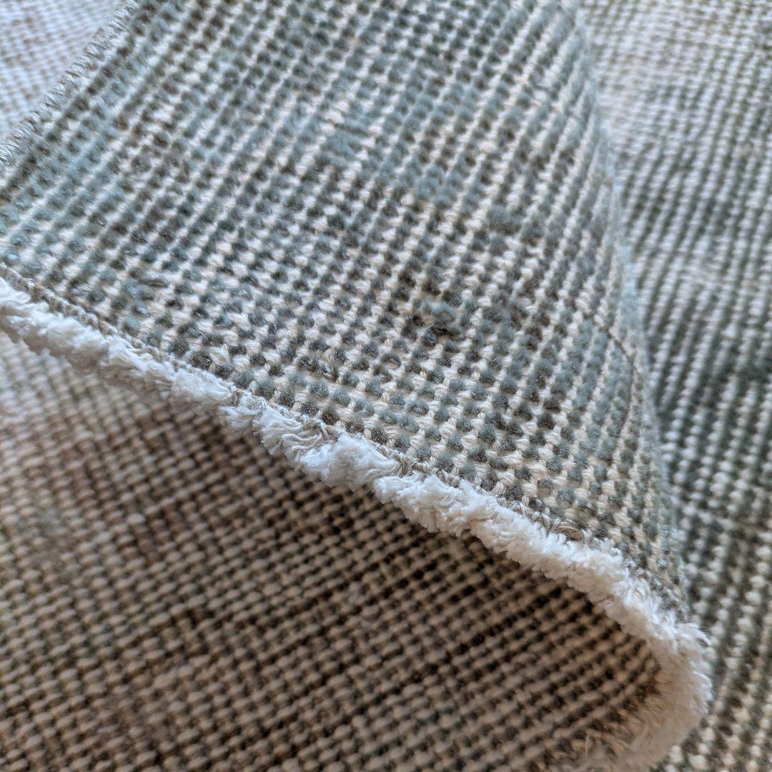 111×185 グレージュオーバーダイ　トルコヴィンテージラグ