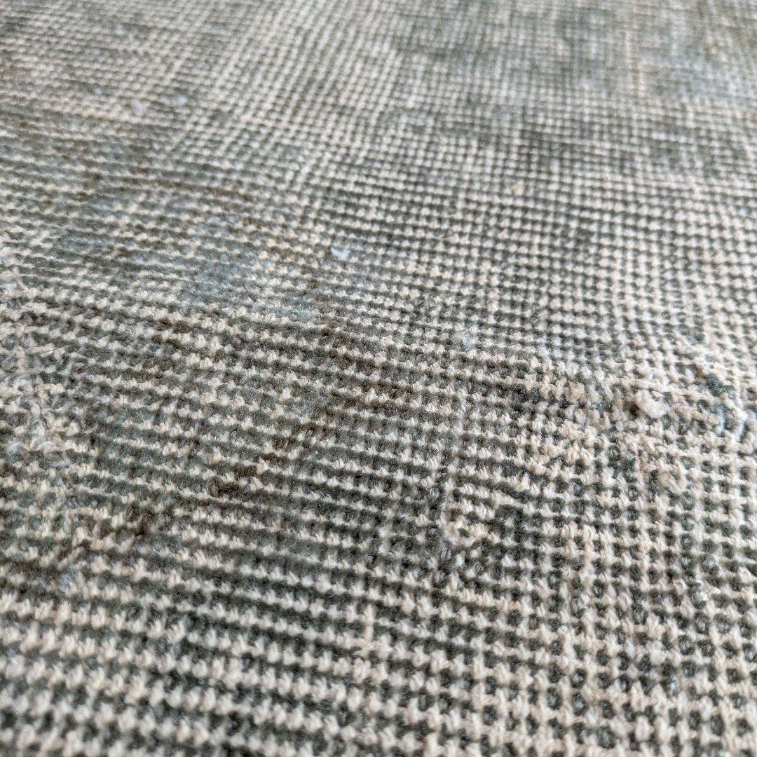 111×185 グレージュオーバーダイ　トルコヴィンテージラグ