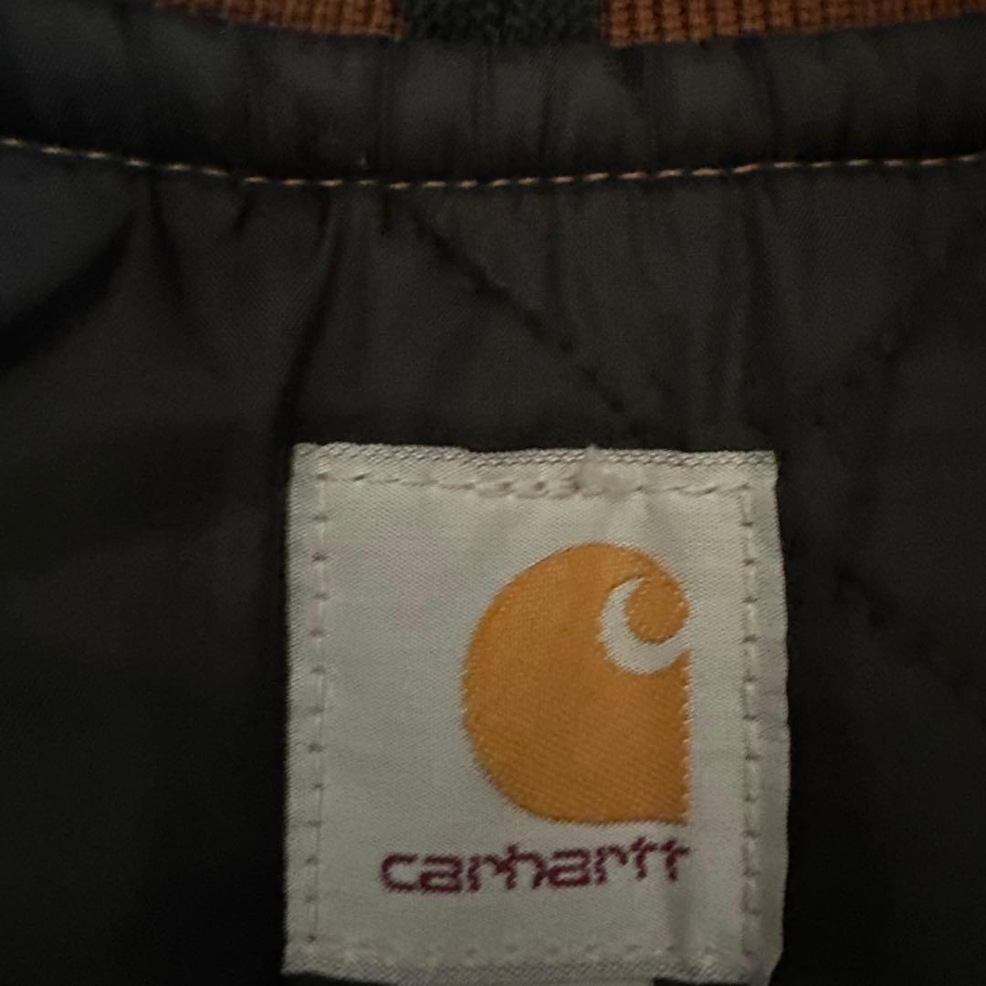 Carhartt ブラウン ジップアップベスト