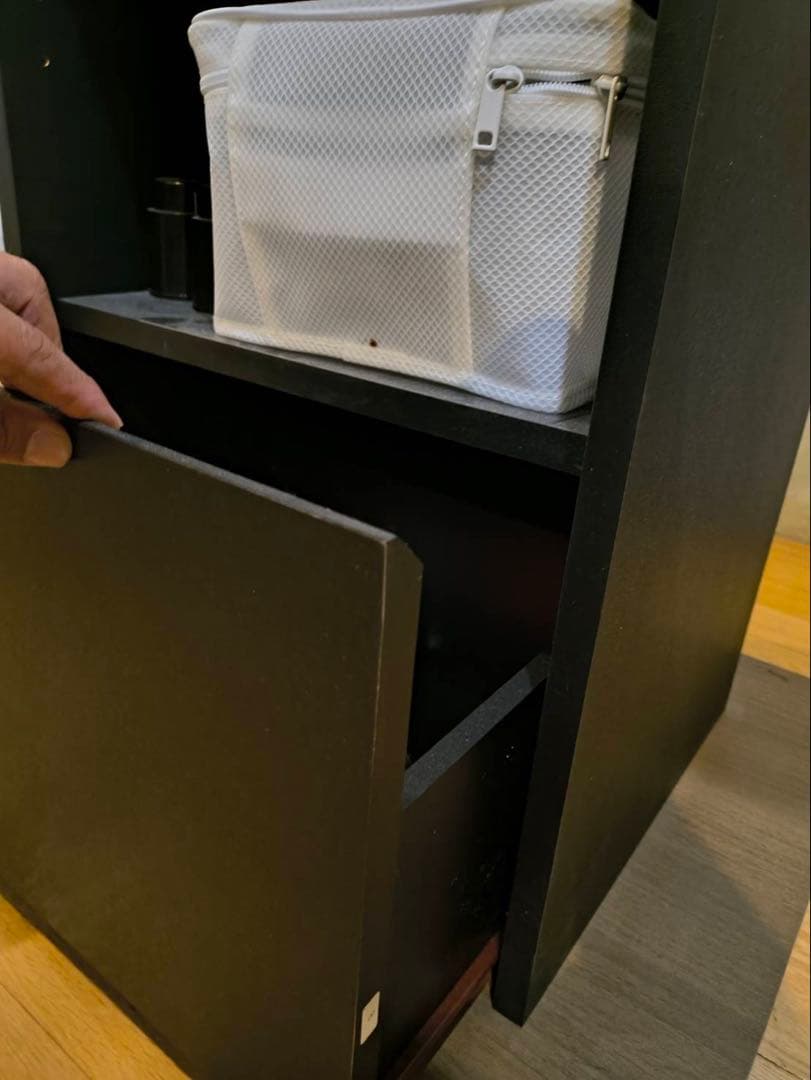 カウンターテーブル KNT-F1600 ブラウン/ブラック