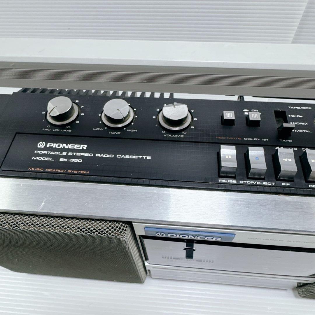 k521 【完動品】Pioneer SK-350 Runaway バブルラジカセ