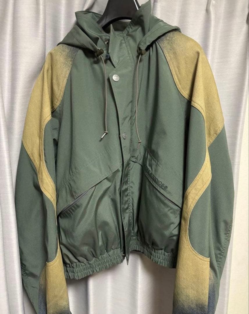 Acne Studios フード付きナイロンジャケット ボンバージャケット46