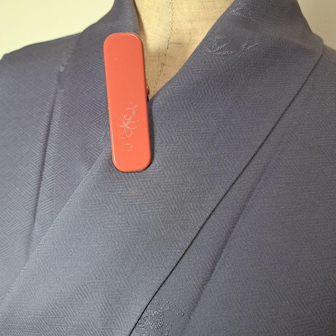 弓道 和服 着物 審査 襷 紅花草木染の着物