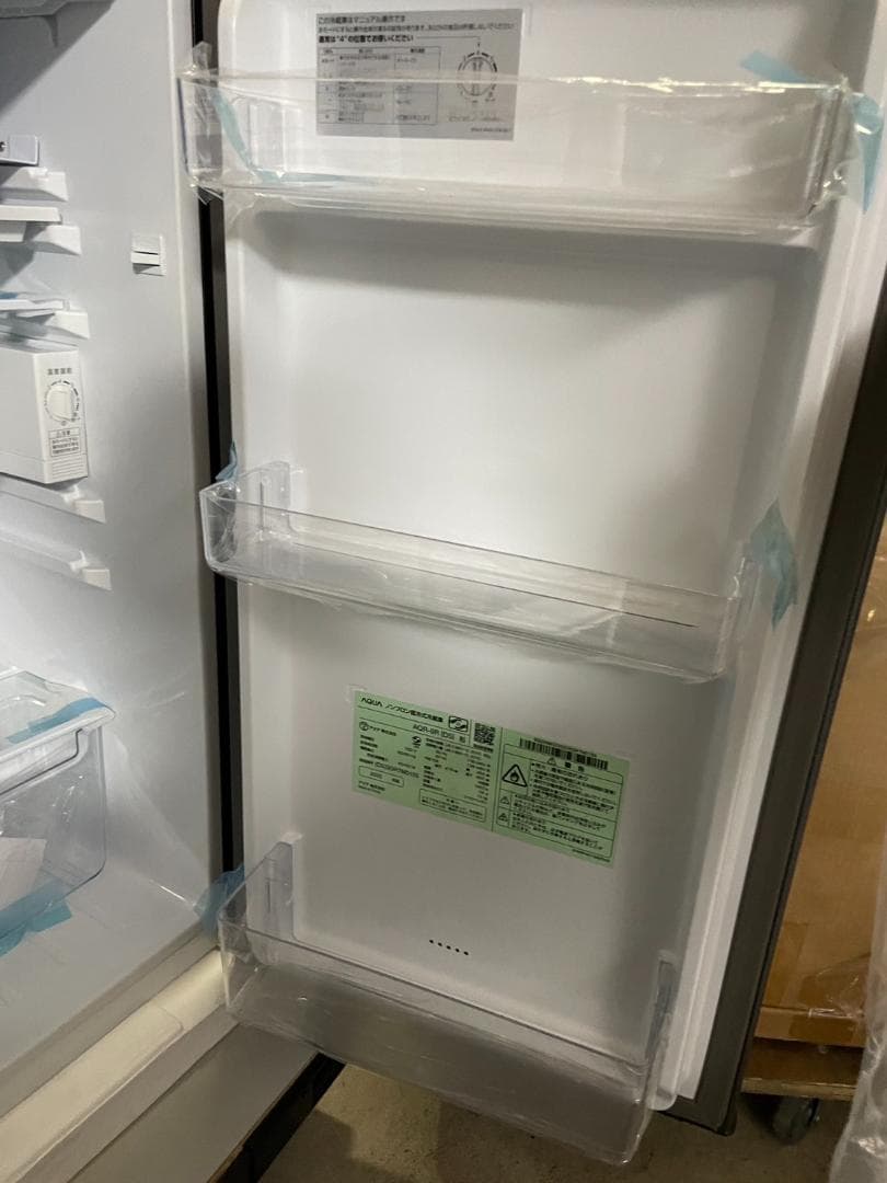 K☆034 AQUA 1ドア冷蔵庫 AQR-9R 未使用訳あり品
