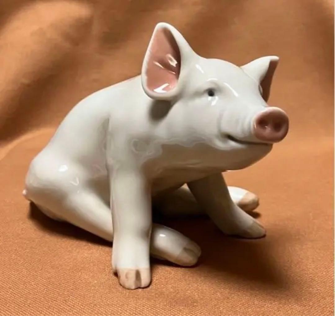 【最終価格】ロイヤルコペンハーゲン ハッピーピッグ　幸運の豚さん