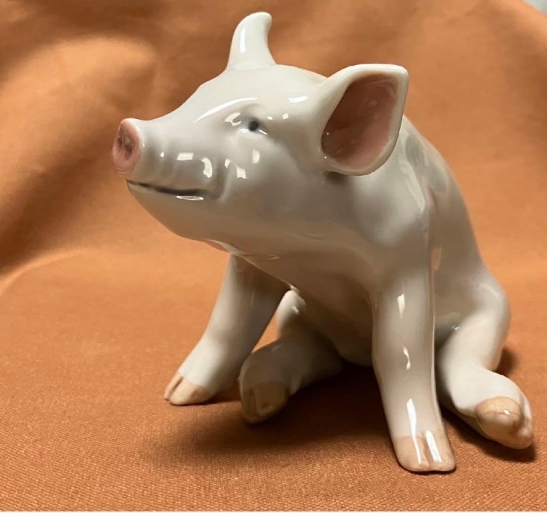 【最終価格】ロイヤルコペンハーゲン ハッピーピッグ　幸運の豚さん