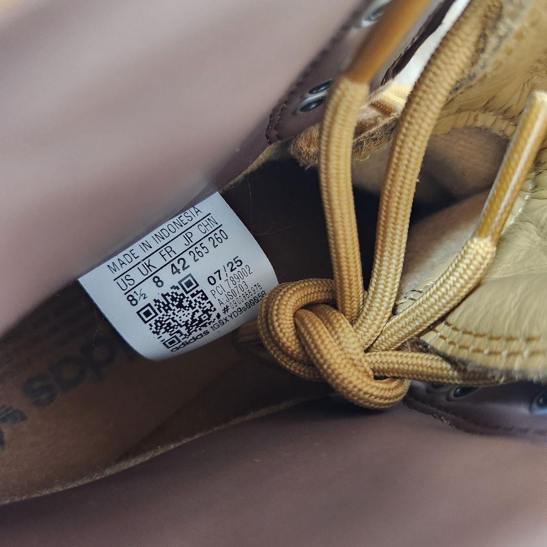 adidas オリジナルス　スーパースターブーツ