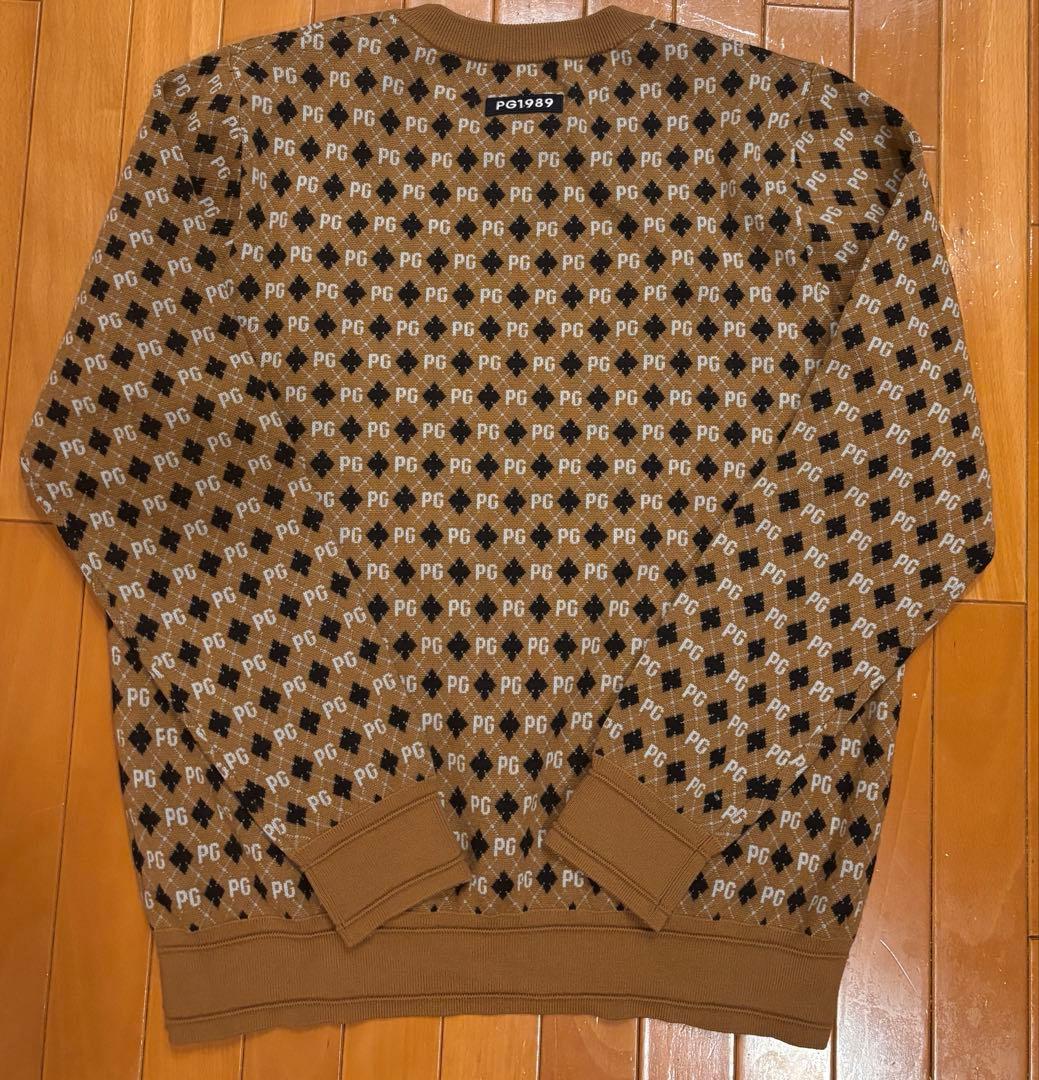 パーリーゲイツ　アーガイルチェック　セーター