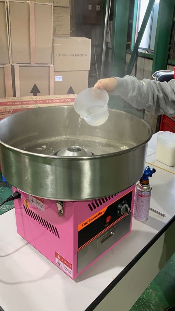 綿菓子メーカー 綿菓子機　わたあめ機　わたがし機　トルネード　ガス　簡単