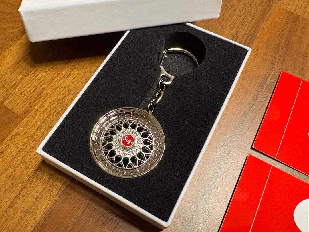 Supreme x BBS RS Rim Keychain シュプリーム