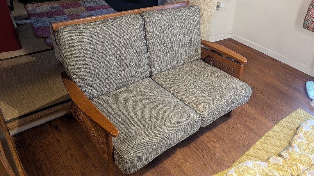 アクメファニチャー　ウィッカーソファ　ラタン　2人掛けソファ