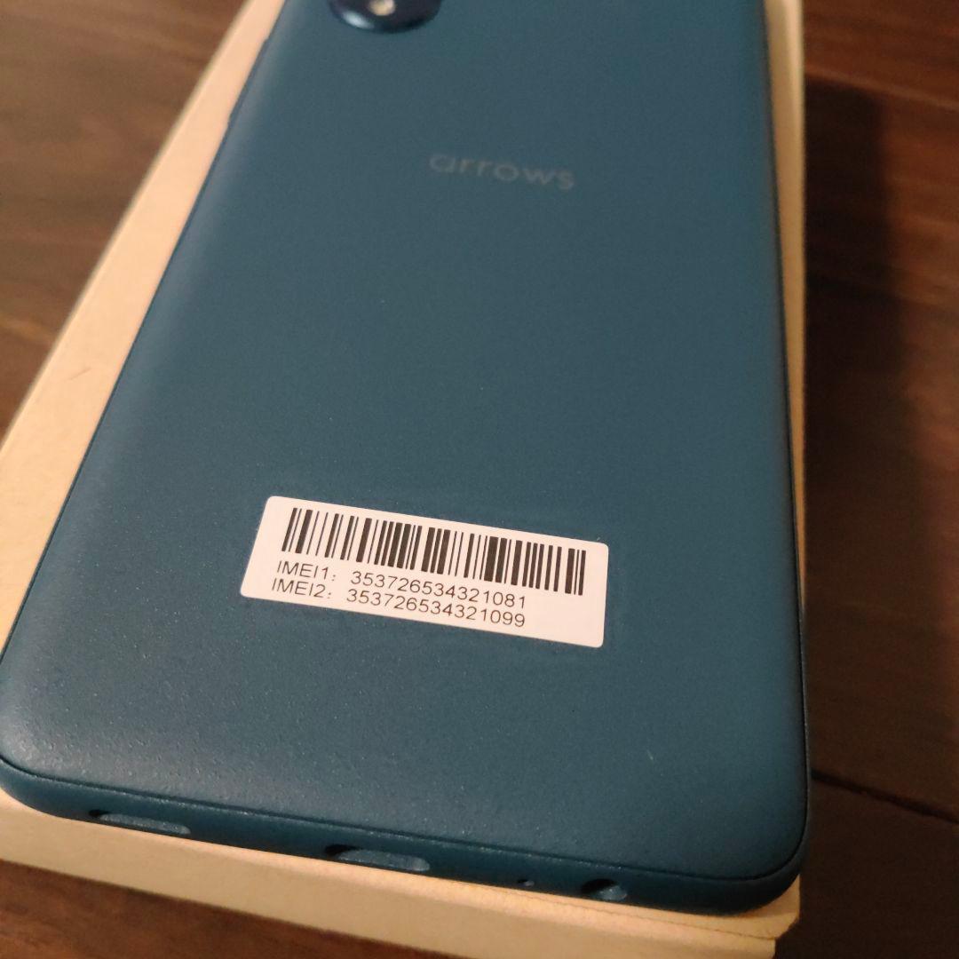 ◆arrows We2 （SIMフリー）ネイビーグリーン 美品
