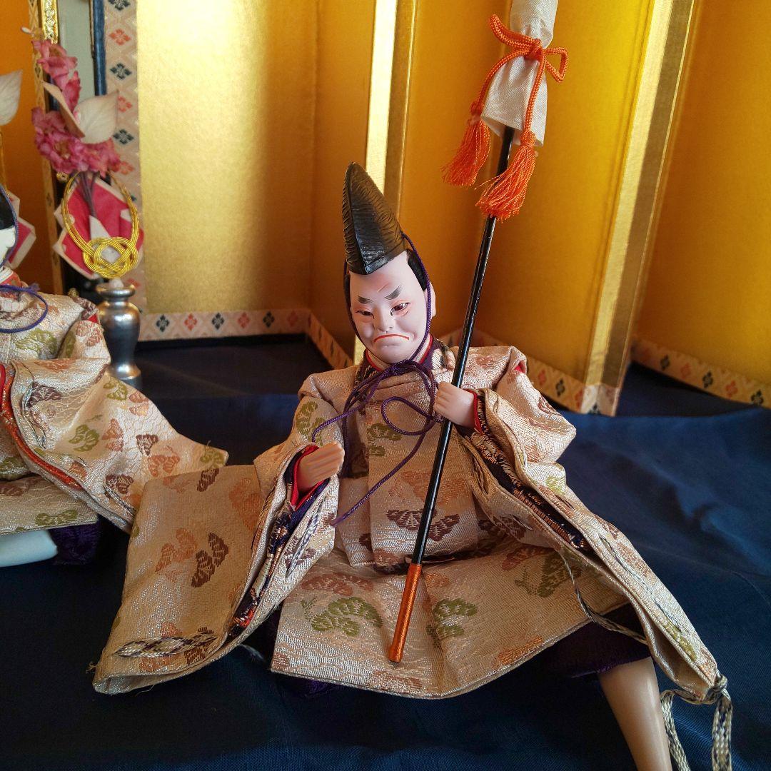 お雛様 ひな人形 雛祭り 五人囃子 三人官女 仕丁 随身 小道具付