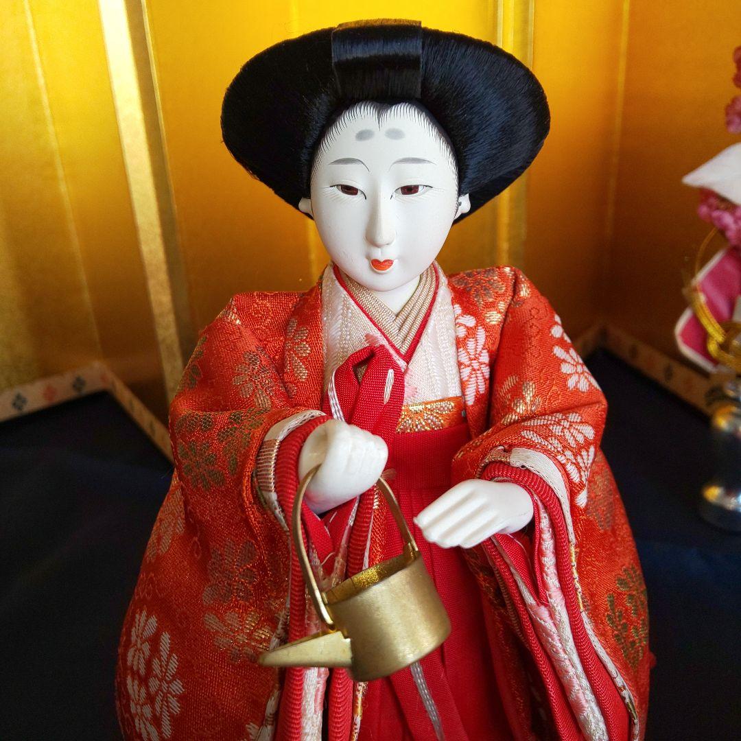 お雛様 ひな人形 雛祭り 五人囃子 三人官女 仕丁 随身 小道具付