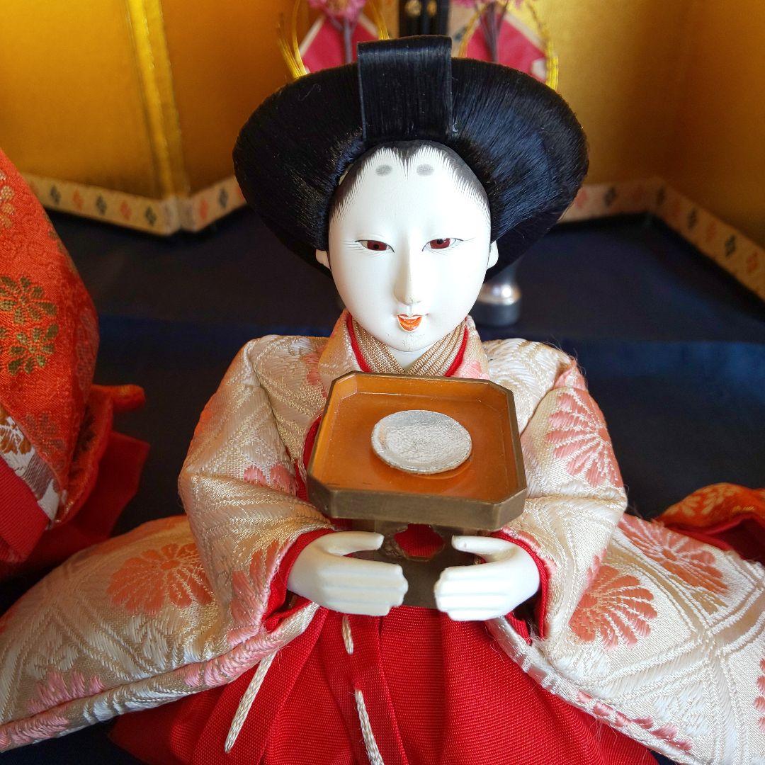 お雛様 ひな人形 雛祭り 五人囃子 三人官女 仕丁 随身 小道具付