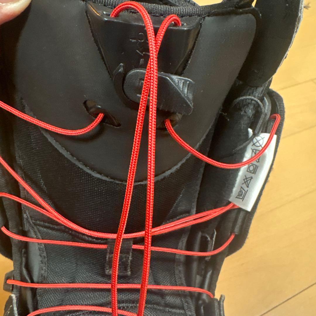 Salomon Launch スノーボードブーツ ブラック/レッド