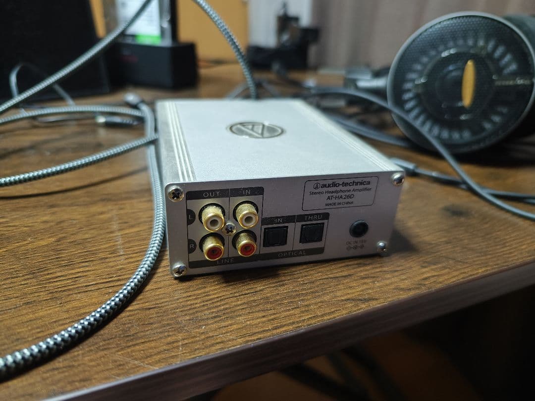 BOSEヘッドホンath-ad2000x at-ha26dアンプセット