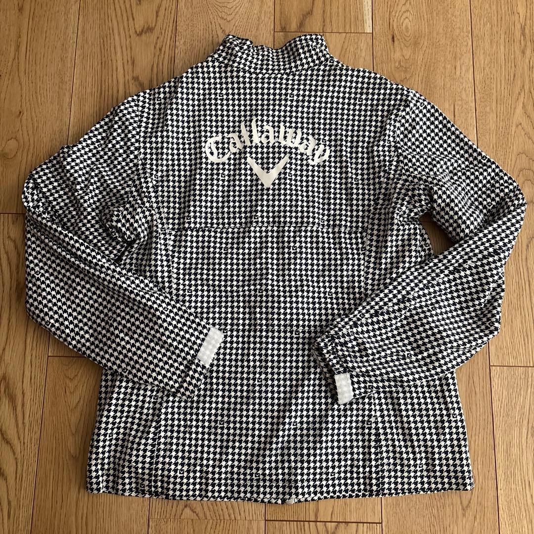 Callaway レインコート 千鳥柄 上下セット ジャケット ズボン Sサイズ