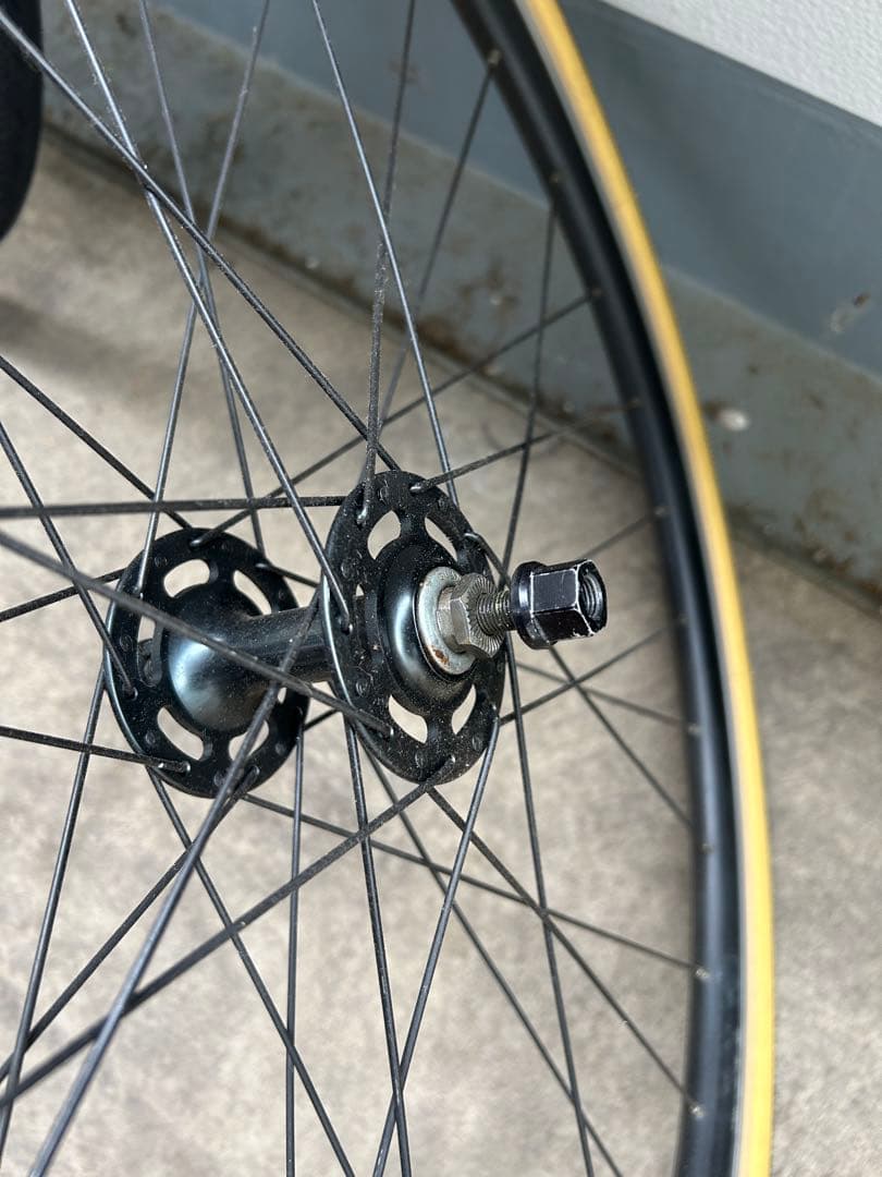 700C ピスト、シングルスピードホィールセット