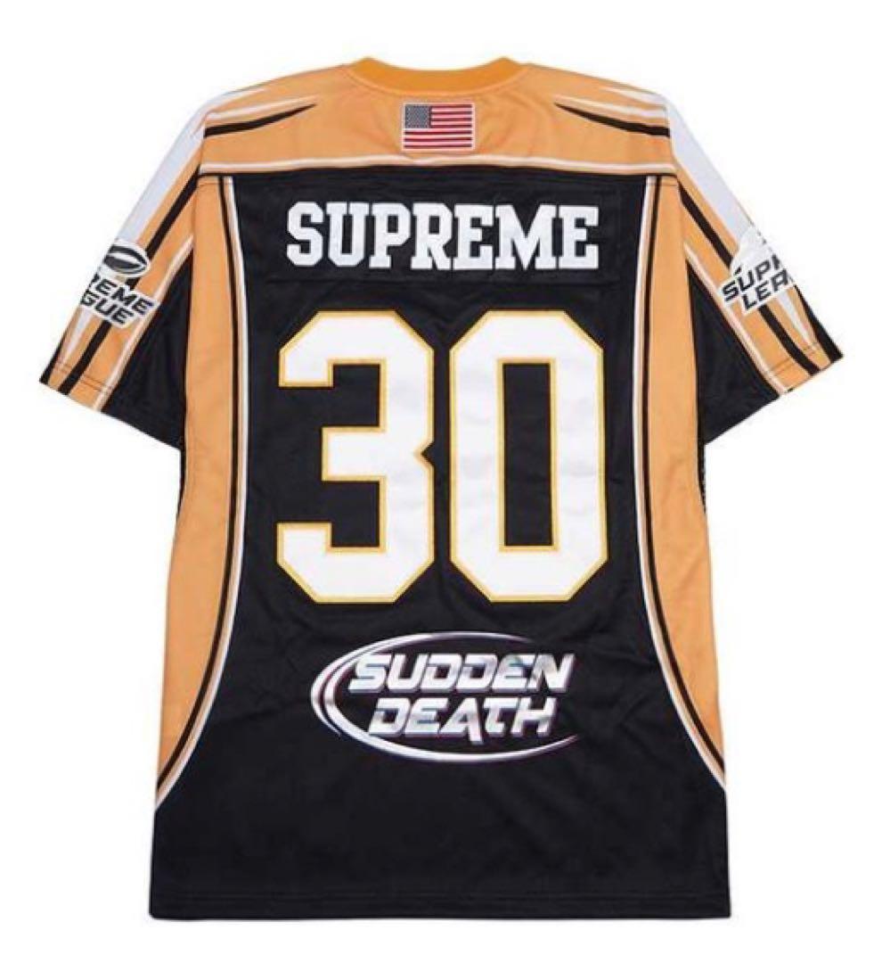 シャツ supreme sudden death football jersey