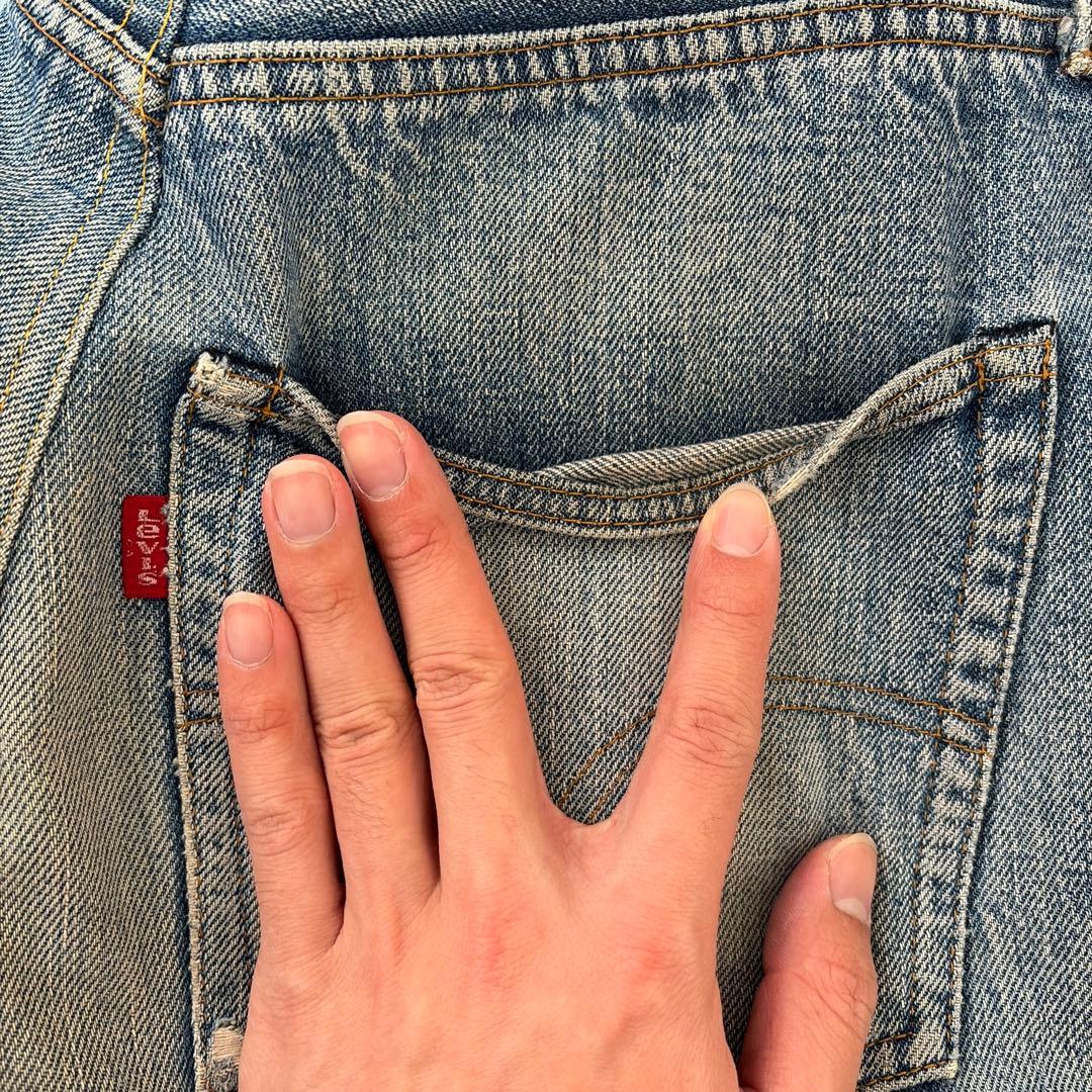 70's LEVI’S 66前期 501 刻印6 赤耳 シングルステッチ