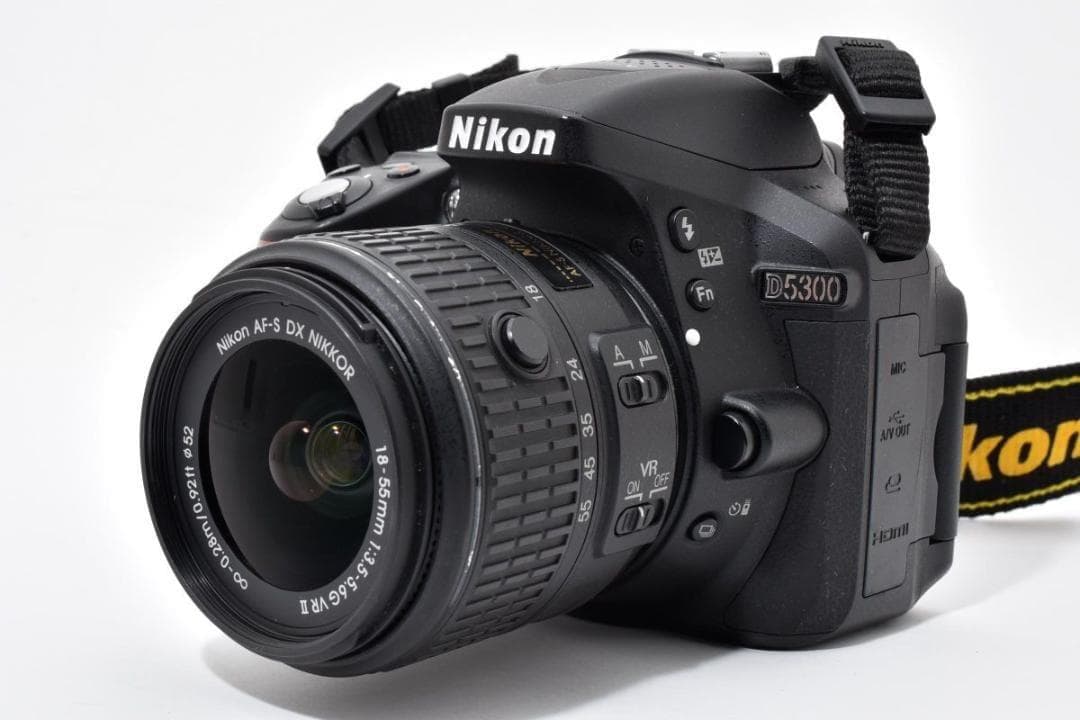【大人気】 Nikon ニコン D5300 レンズキット デジタル一眼カメラ