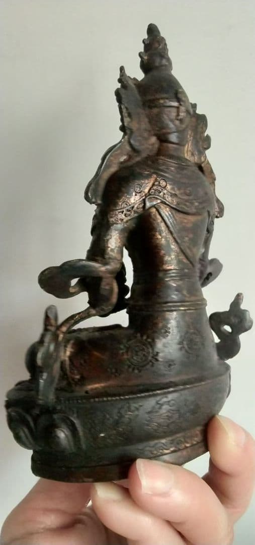 地蔵 菩薩 観音 銅製 仏像 彫刻 置物 開運 風水