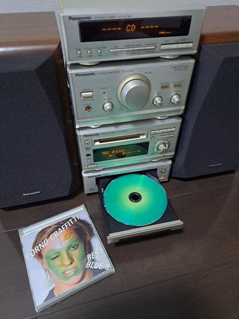 【ジャンク品】Panasonic コンポ HD7MD セットオーディオ