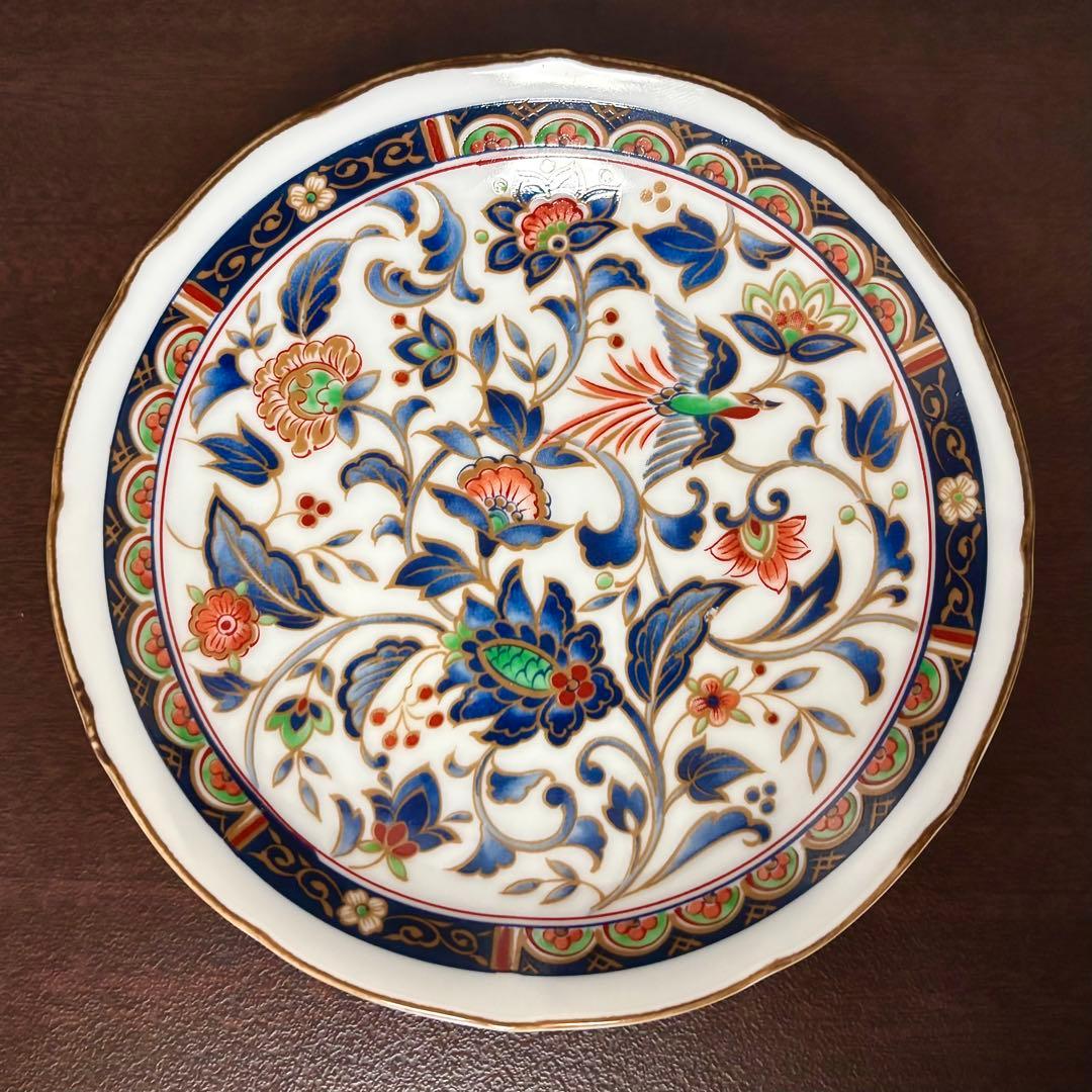 【名窯 喜山作】九谷焼 古伊万里様式 大皿1枚＆小皿5枚（計6点）セット