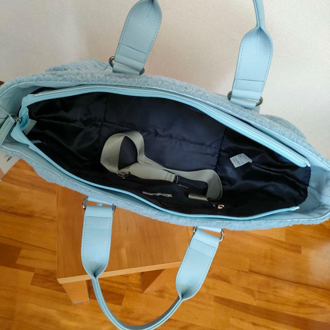 新品未使用アンパスィ ビッグトート型ボストンバッグボアパイピング2025年モデル