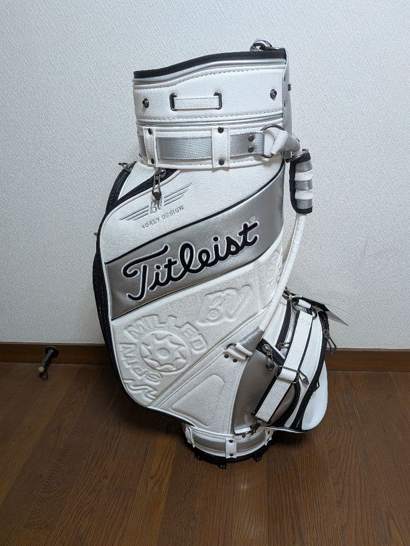 Titleist プロゴルフバッグ ホワイト