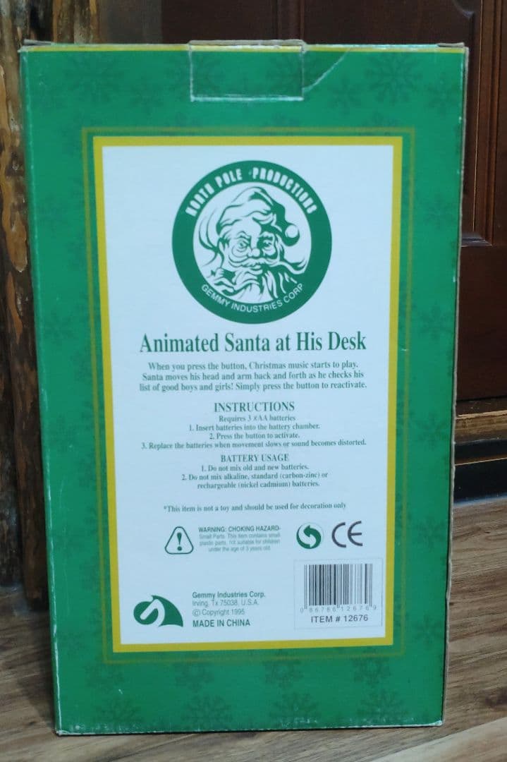 海外製　サンタクロース　人形