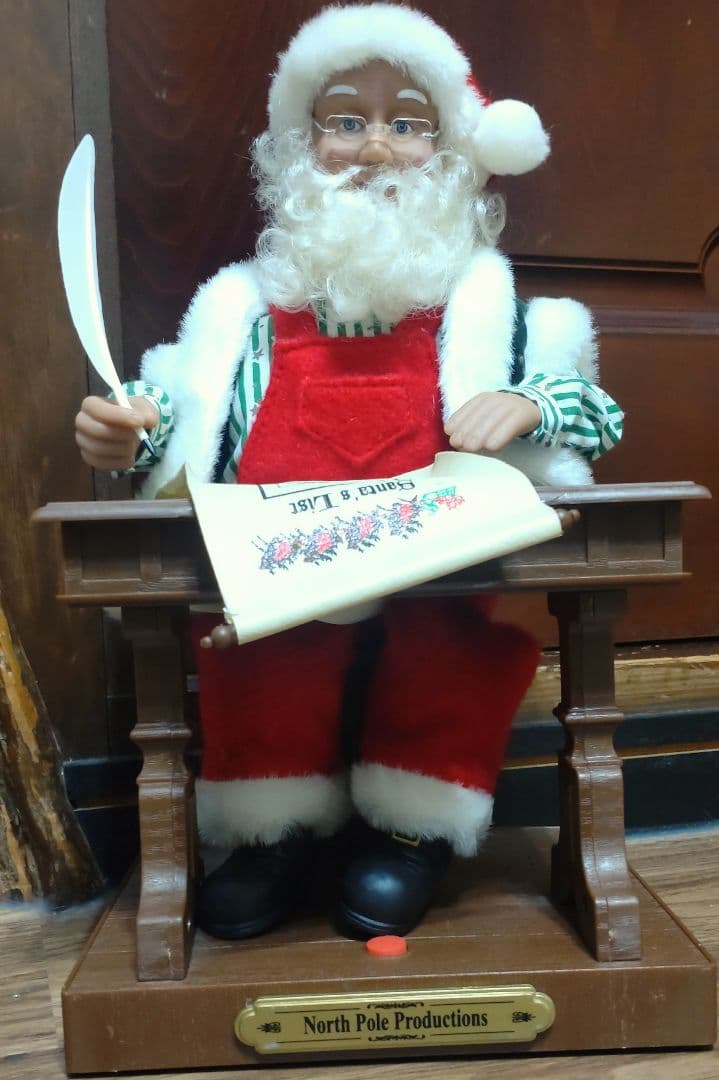 海外製　サンタクロース　人形