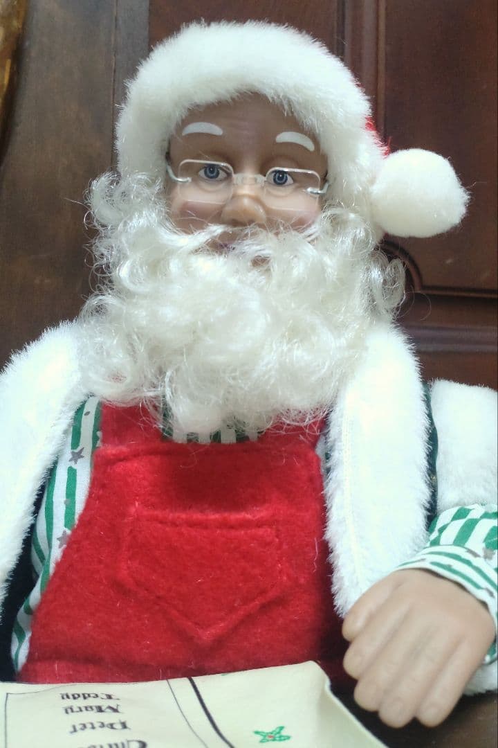 海外製　サンタクロース　人形