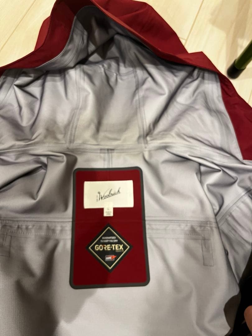 【美品】woolrich フィッシングジャケット　ゴアテックス　ウールリッチ