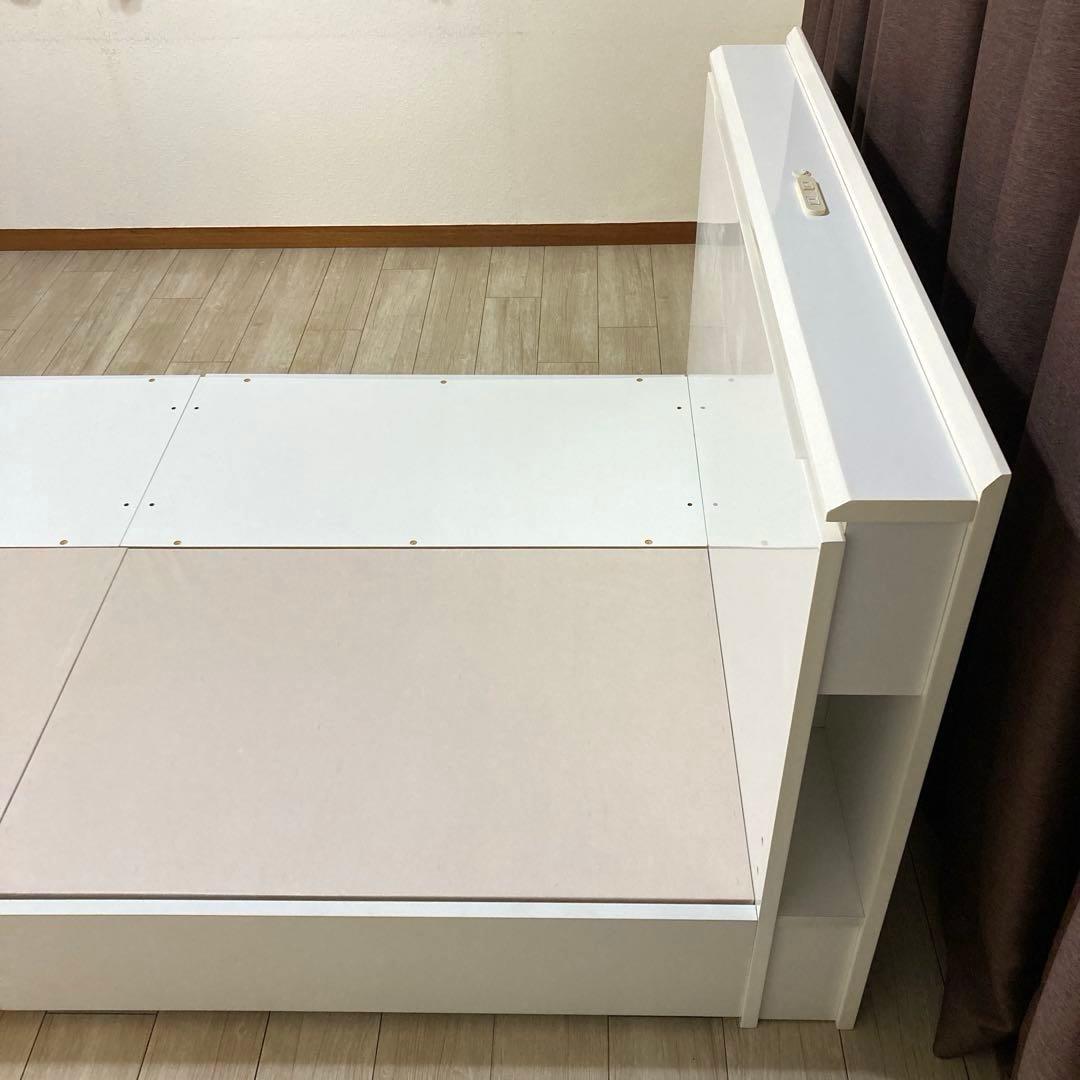 【自社配送エリア限定販売】ニトリ/多機能セミダブルサイズベッドフレーム②