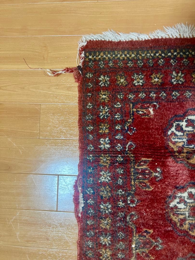 ヴィンテージラグ ヴィンテージカーペット トライバルラグ150cm x 60cm