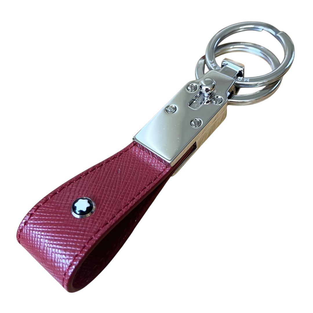 新品 MONTBLANC モンブラン キーリング キーホルダー キーチェーン
