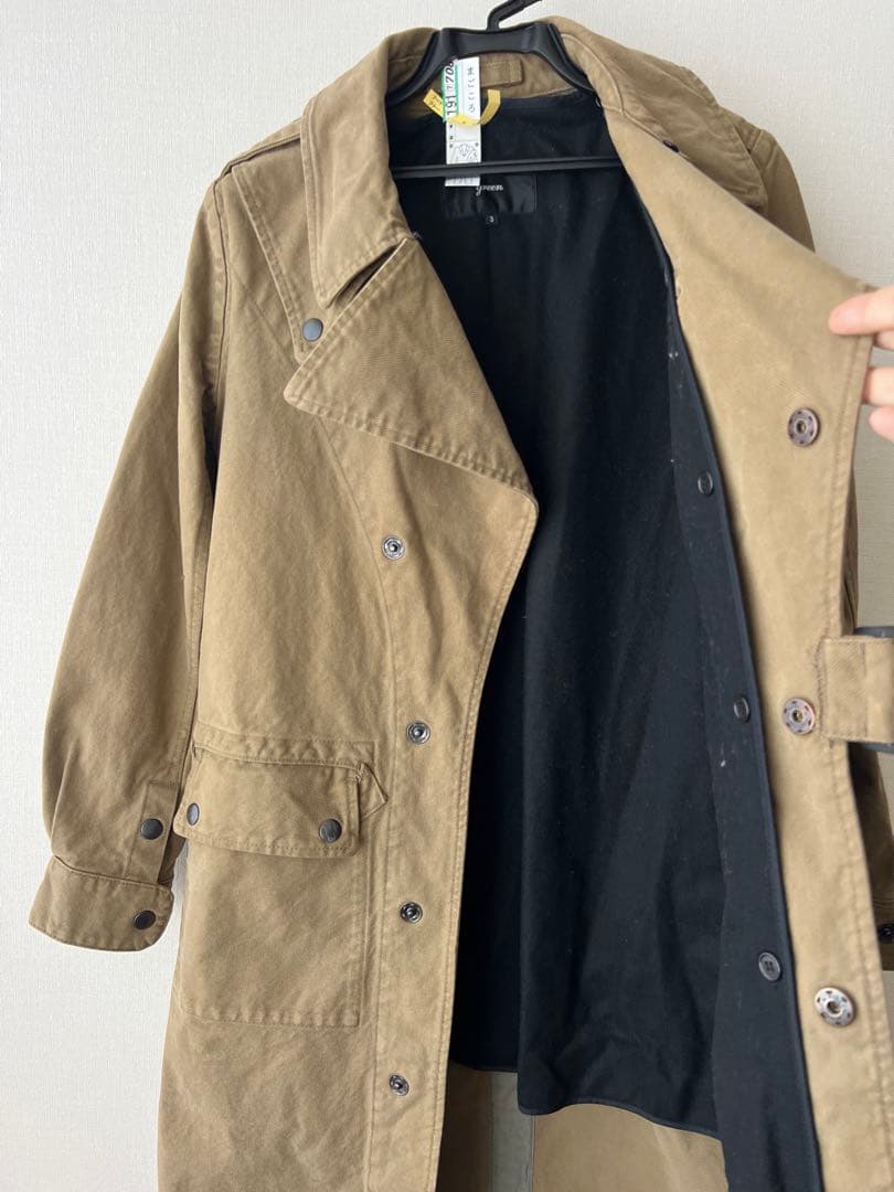 Greenカーキ モッズコート サイズ3