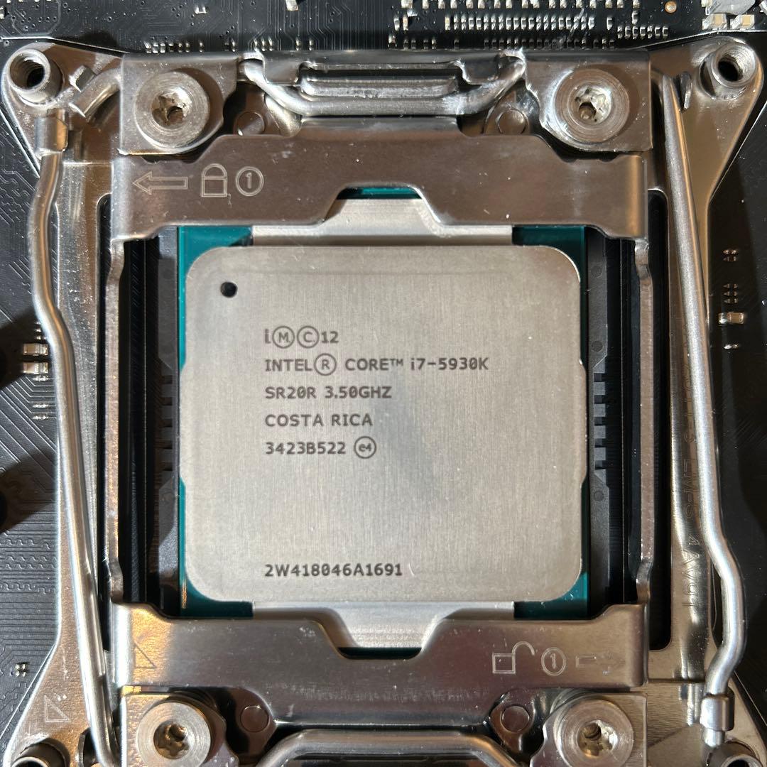 ASUS X99-S マザーボード + i7-5930K