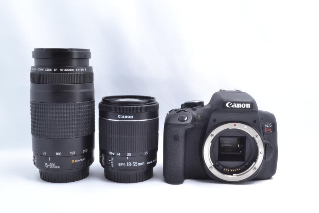 美品⭐Canon Kiss X8i⭐ダブルズームセット⭐Wi-Fi機能搭載⭐