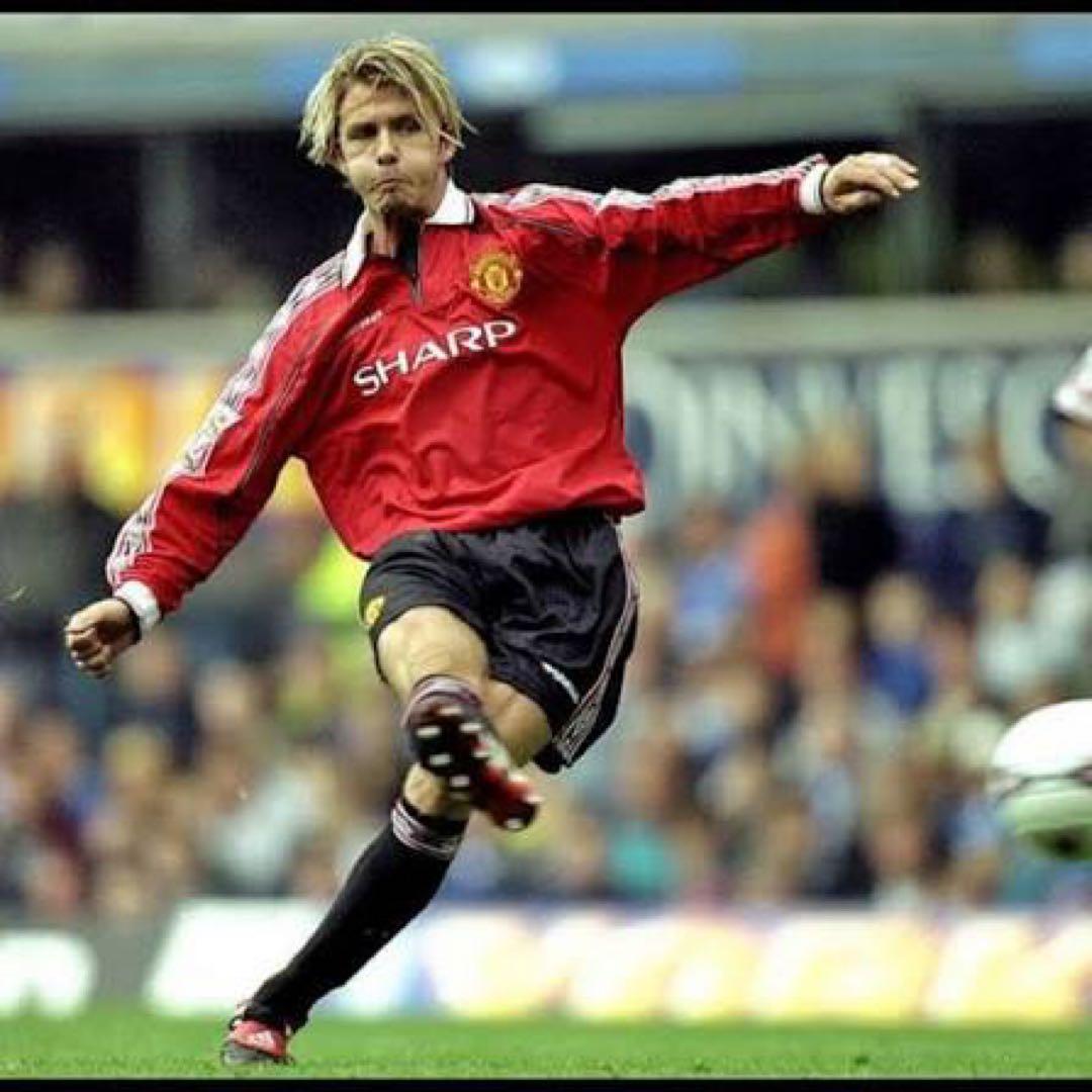 マンチェスター・ユナイテッド 98-99シーズンベッカム 7番 シャツ長袖ホーム