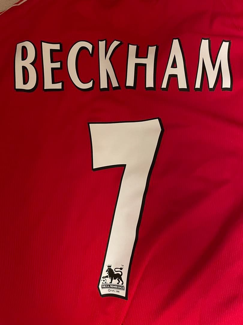 マンチェスター・ユナイテッド 98-99シーズンベッカム 7番 シャツ長袖ホーム