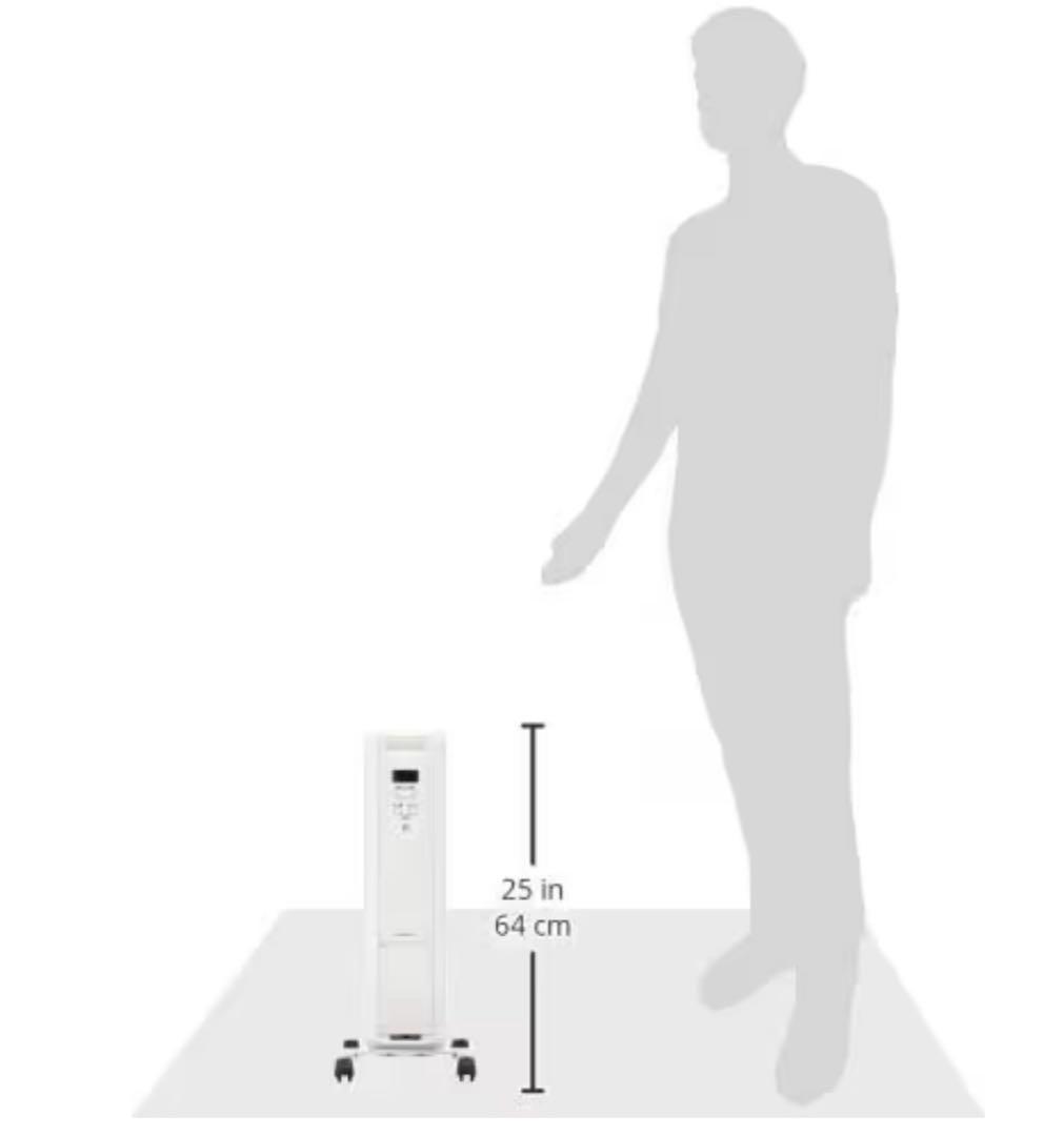 【美品】アイリスオーヤマ オイルヒーター IWH2-1208M-W 23年購入